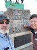 Tom Mix Memorial, Larry Burris and I.jpg