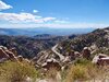 Mt Lemmon, HooDoos and distant road.jpg