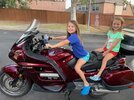 Emery and Maddie on the ST1100.JPG