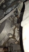 coolant leak - front of motor_180703.jpg